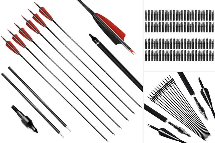 Detailed view of Best Adjustable Nock Arrows