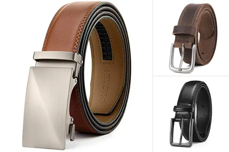 Detailed view of Best Flat Leather Belts: Top 10 Stylish Picks