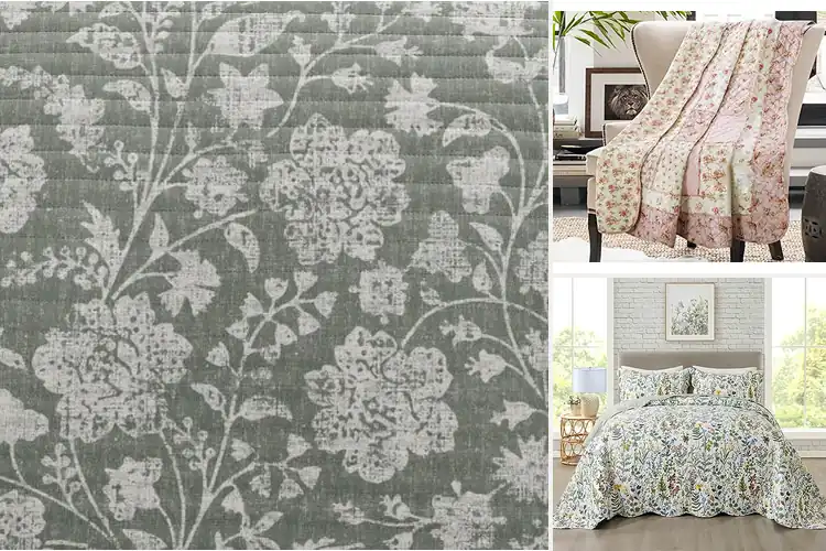 Detailed view of Best Floral Quilts