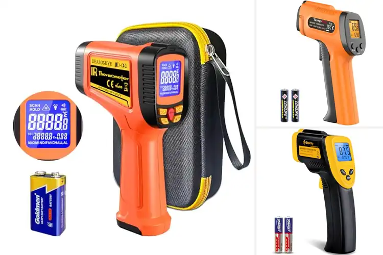 Detailed view of Best High Temperature Infrared Thermometers
