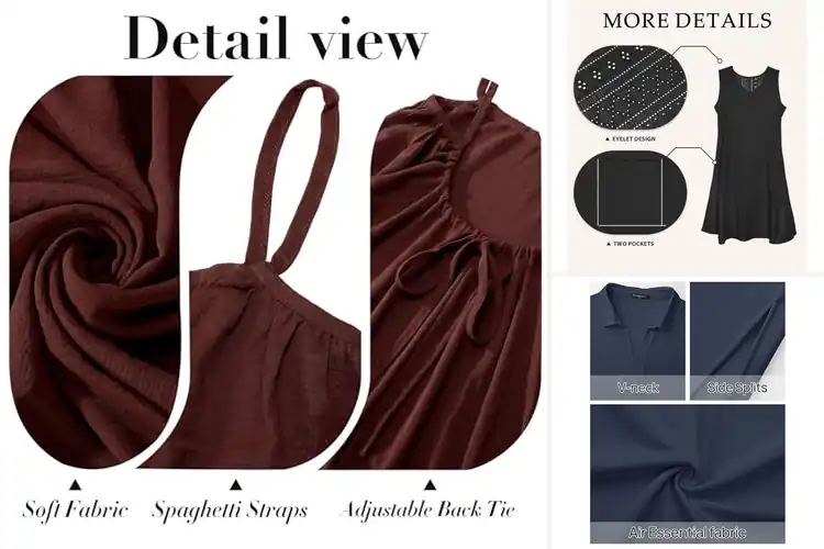 Detailed view of Best Loose Fit Beach Sundresses: 5 Stylish Summer Essentials