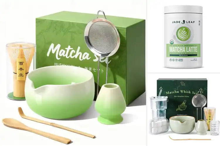 Detailed view of Best Matcha Tea Sets for Lattes