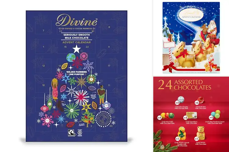 Detailed view of Best Milk Chocolate Advent Calendars