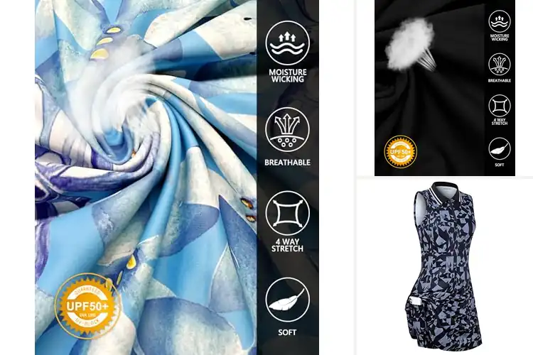 Detailed view of Best Moisture Wicking Dresses: Stay Cool & Stylish All Day