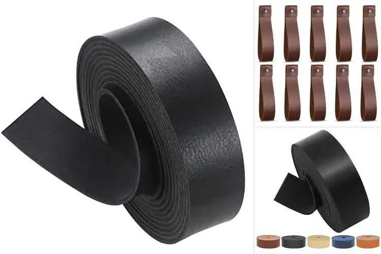 Detailed view of Best PU Leather Straps