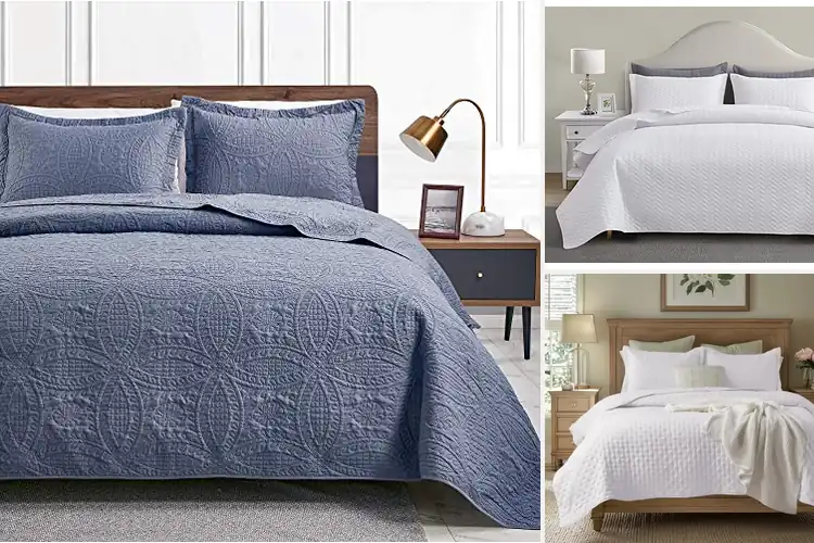 Detailed view of Best Quilted Coverlets for a Cozy, Stylish Bedroom