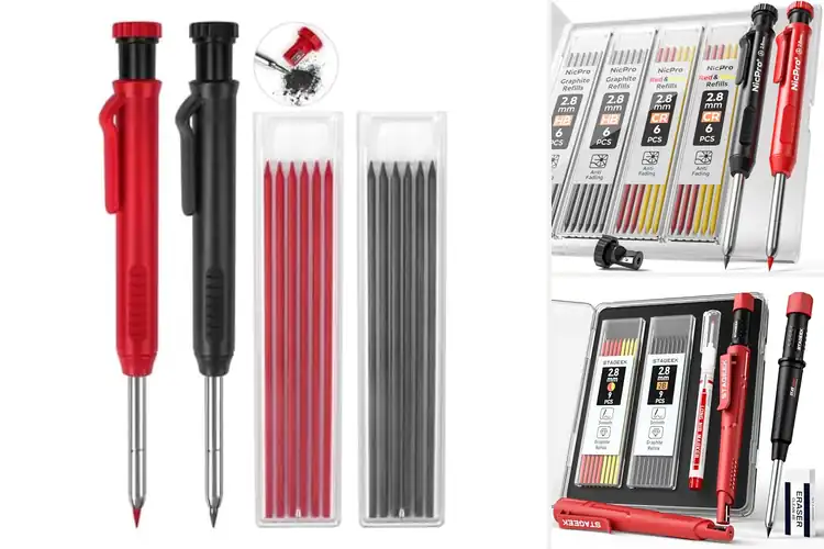Detailed view of Best Refillable Contractor Pencils