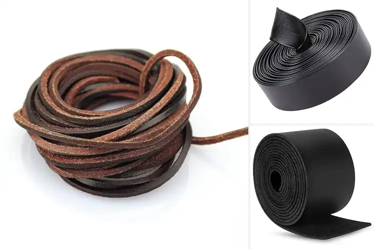 Detailed view of Best Sewing Leather Strips