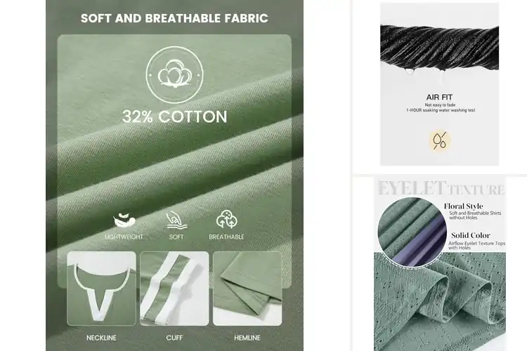 Detailed view of Best Short Sleeve Summer T-Shirts For Women