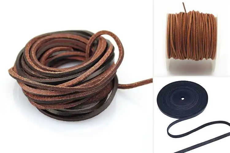 Detailed view of Best Soft Leather Cords